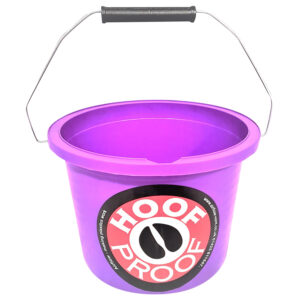 Hoof Proof Mini Calf/Multi Purpose Bucket 2.5 Lt - Purple