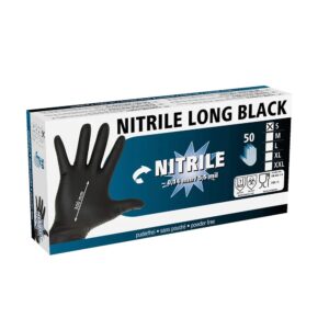 All-Purpose Glove Nitrile Long - Black