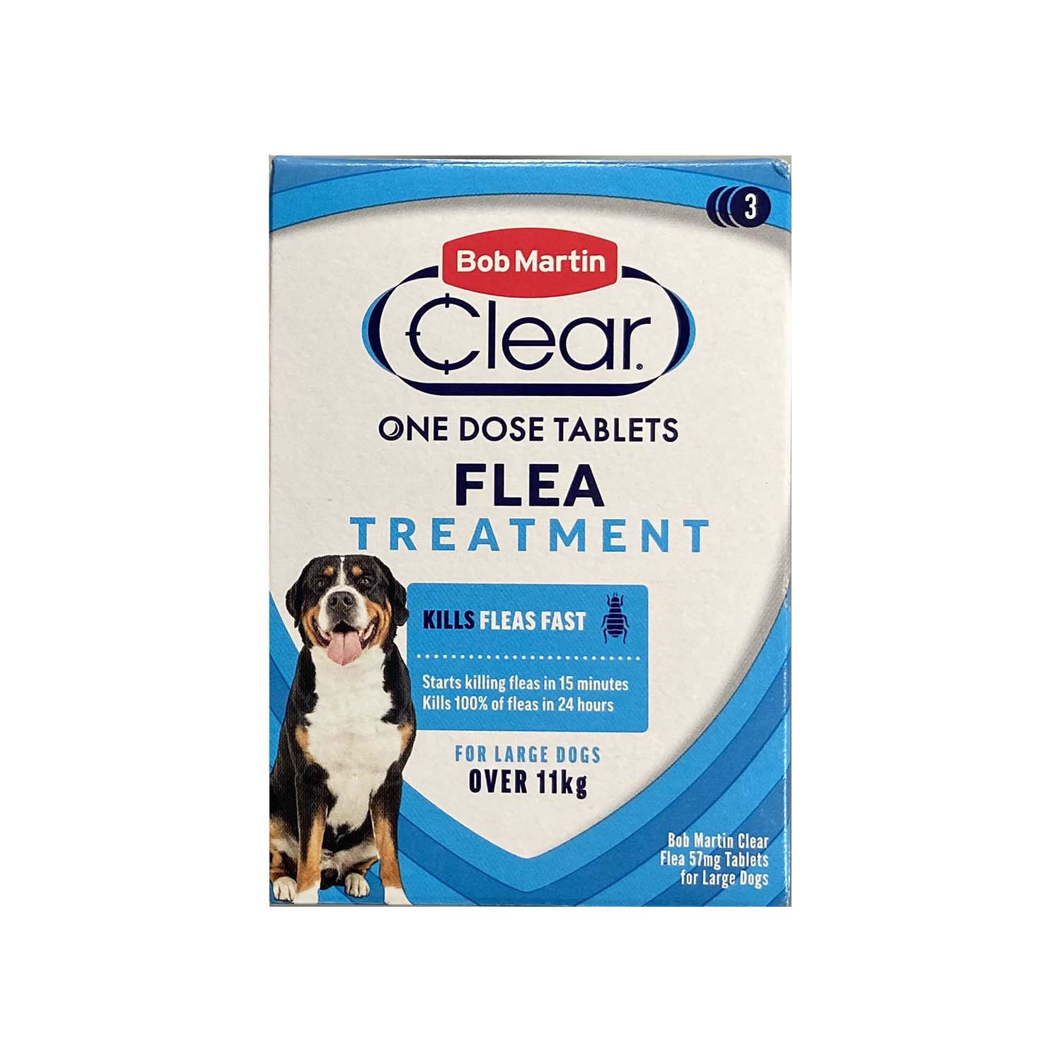 Bob Martin Clear Flea Tablets For Large Dogs Over 11Kg Pet Flea & Pest Control Bob Martin Clear Flea Tablets For Large Dogs Over 11Kg