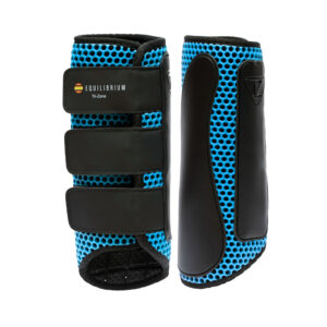 Equilibrium Tri-Zone Impact Sports Boots - Blue Hind