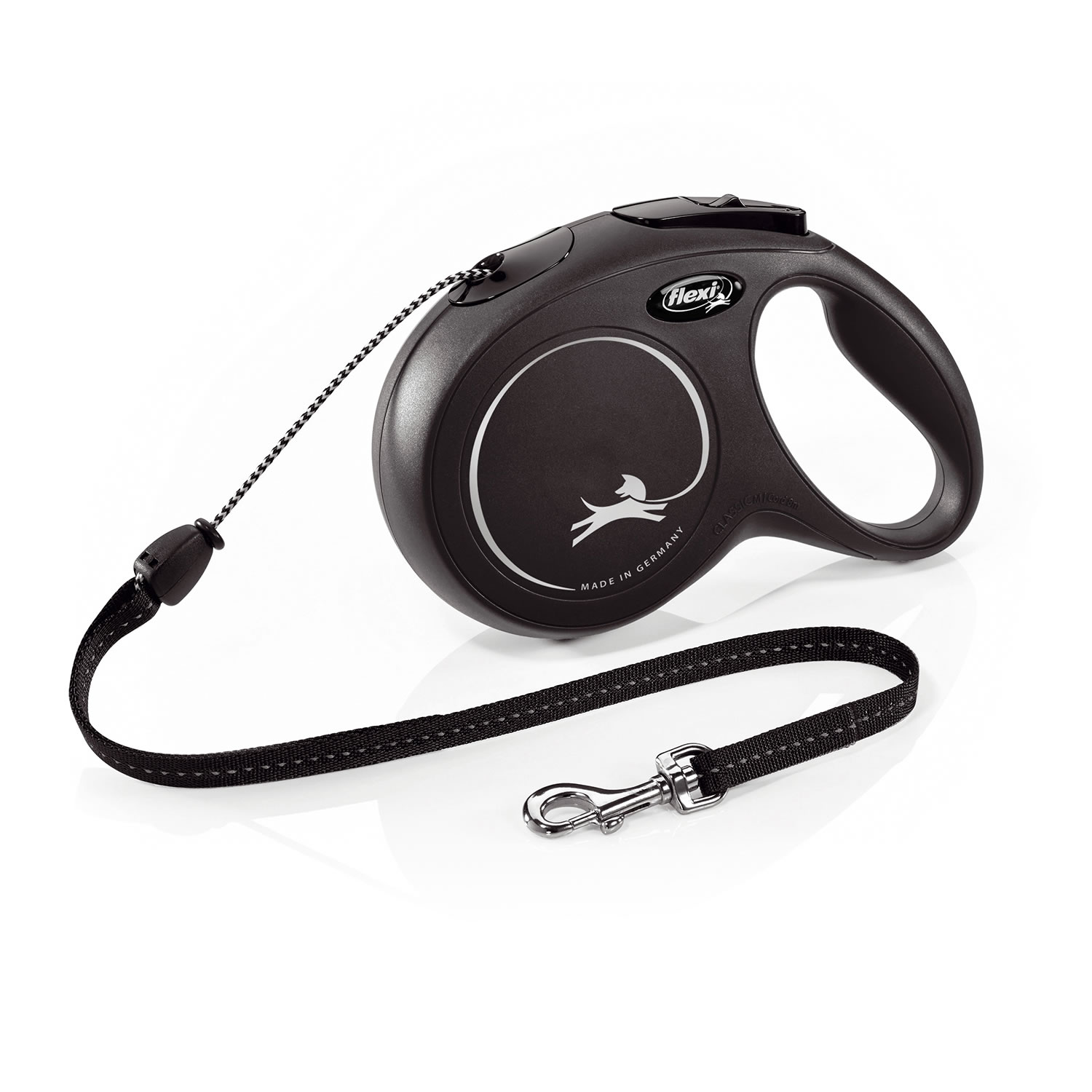 Flexi New Classic Cord Black – Medium Pet Leads Flexi New Classic Cord Black - Medium
