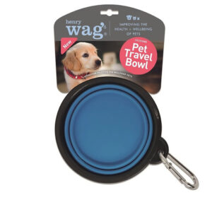 Henry Wag Pet Travel Bowl  - Large (750Ml)