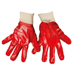 Pvc Gauntlet Gloves – Red Gloves