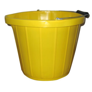 Heavy Duty Bucket 3 Gallon - Yellow