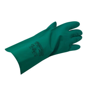 Nitrile Gauntlet Gloves - Green