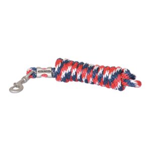Whitaker Lead Rope Multi-Colour  - Red/White/Blue