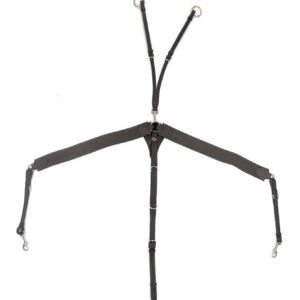 Whitaker Ready To Ride Breastplate – Black Bridle Accessories Whitaker Ready To Ride Breastplate - Black